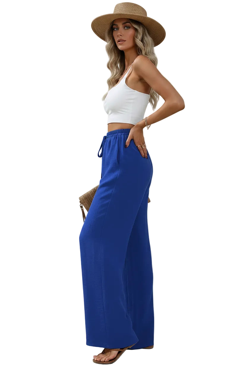No. 7 Loungewear Pant, The Sundown Wide Leg Pant