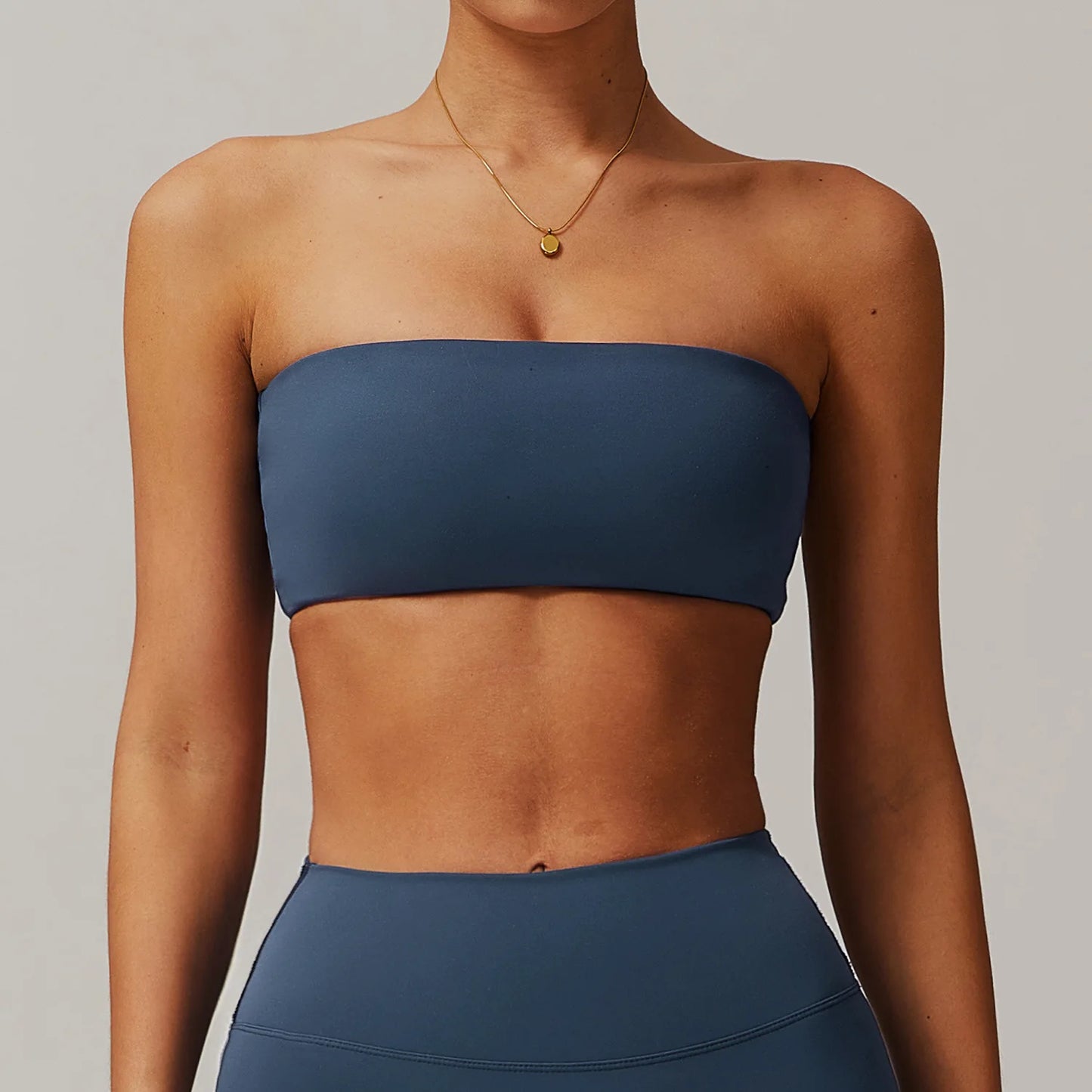No. 3 Sports Bra, Strapless Bandeau, True Fit, Built in Padding