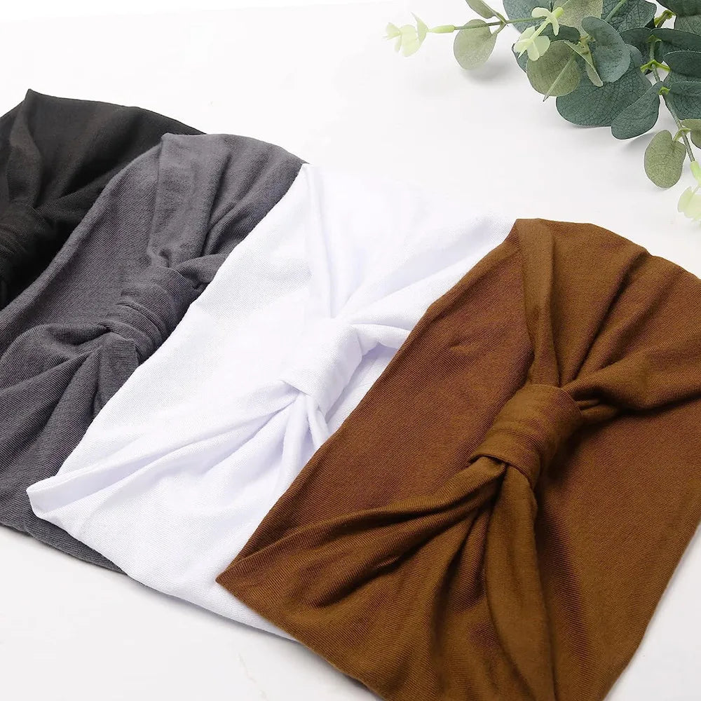 No. 3 Accessory, Wide, Comfort, Headband, Non-Slip, Yoga Knot