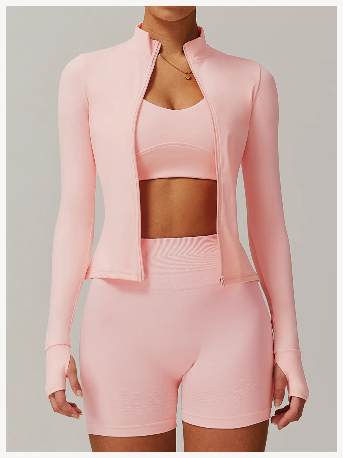 No. 1 Jacket, Yoga, Long Sleeve, Seamless, Smoothing, Butter Feel, Slim Fit