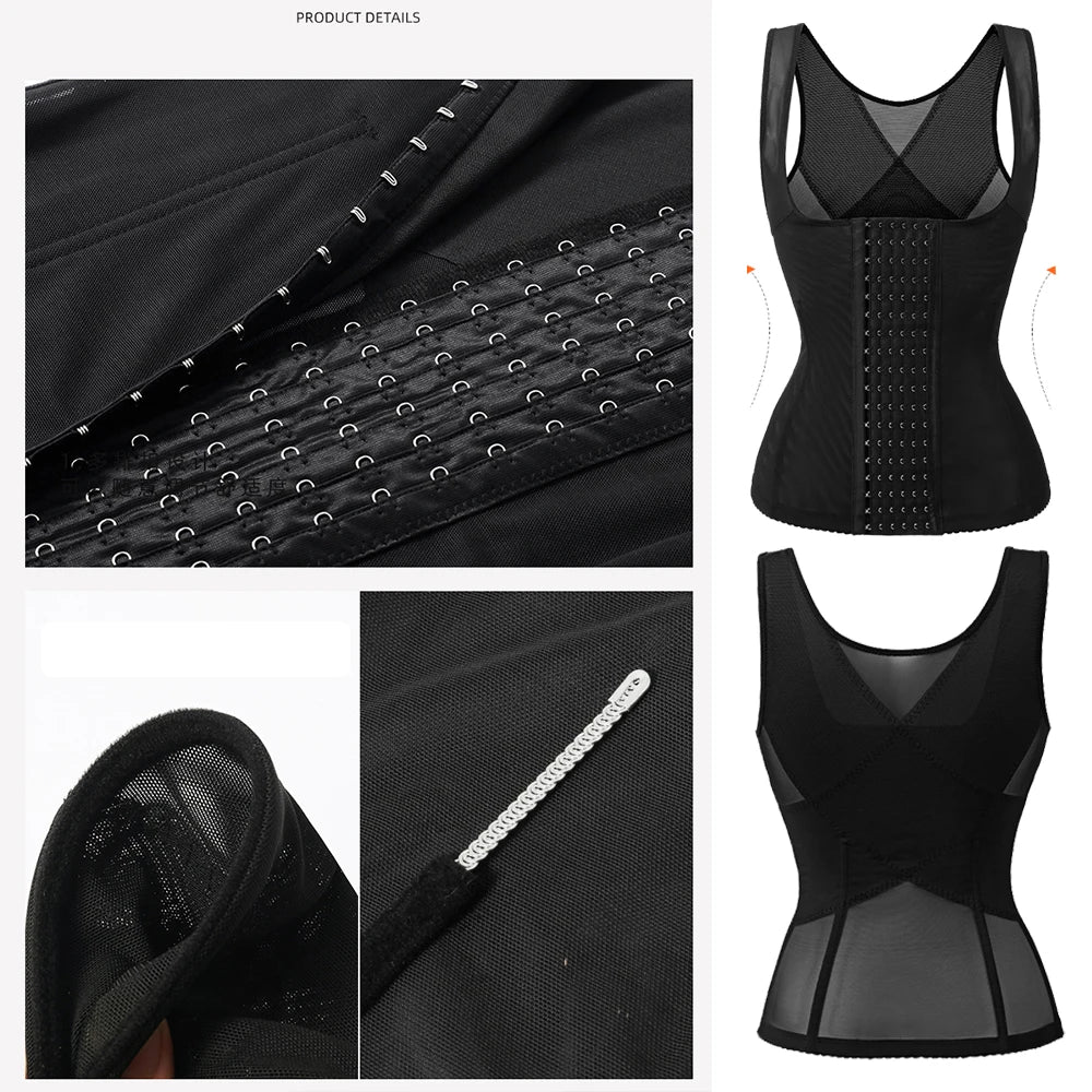 No. 8 Shape Wear, Corset Top, Open Bust, Firm Compression, Extended Sizes Available