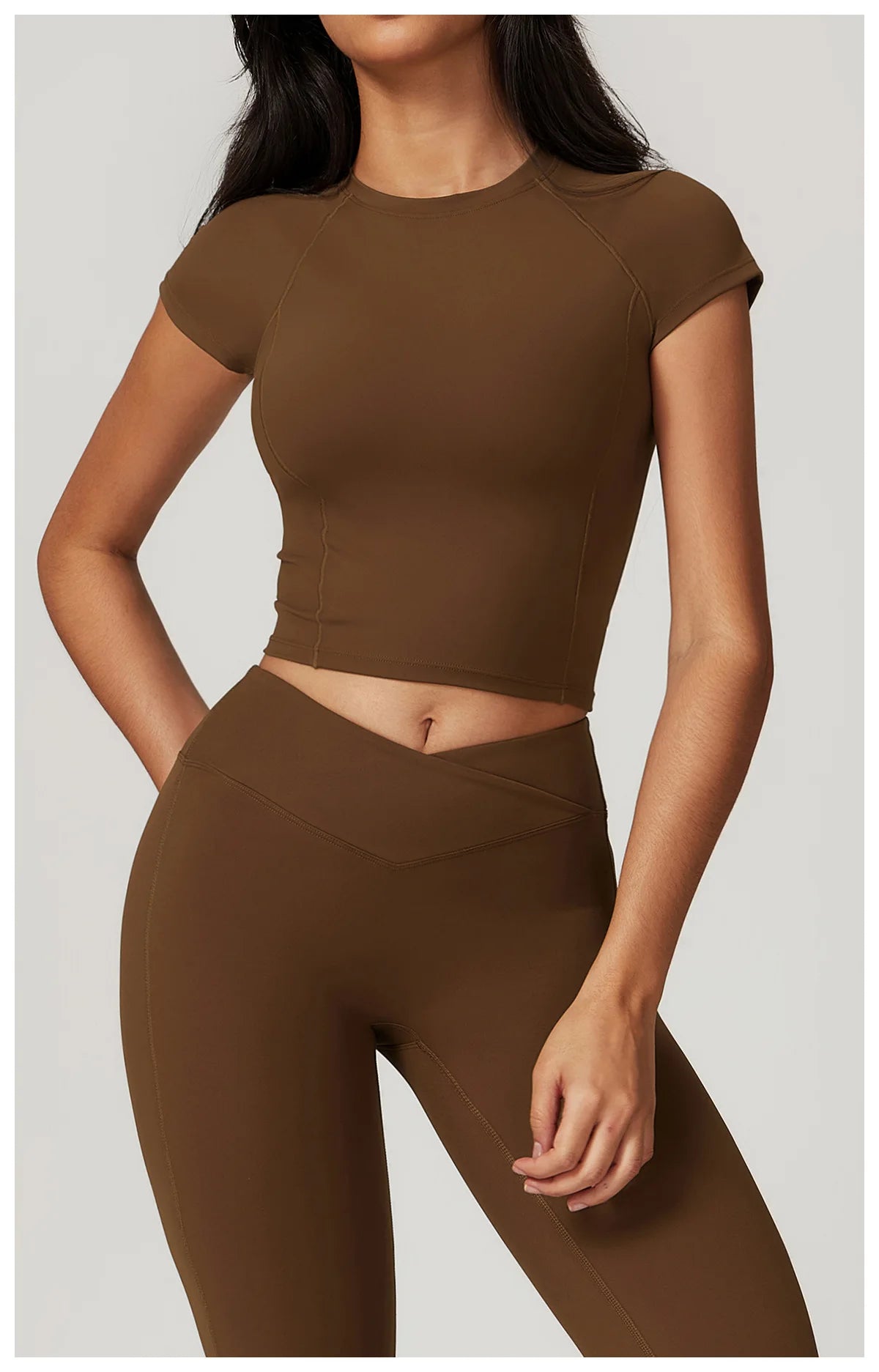 No. 4 Short Sleeve Shirt, Baby Doll Trainer With Hour Glass Piping, Hip Grazing Length, Slim Fit