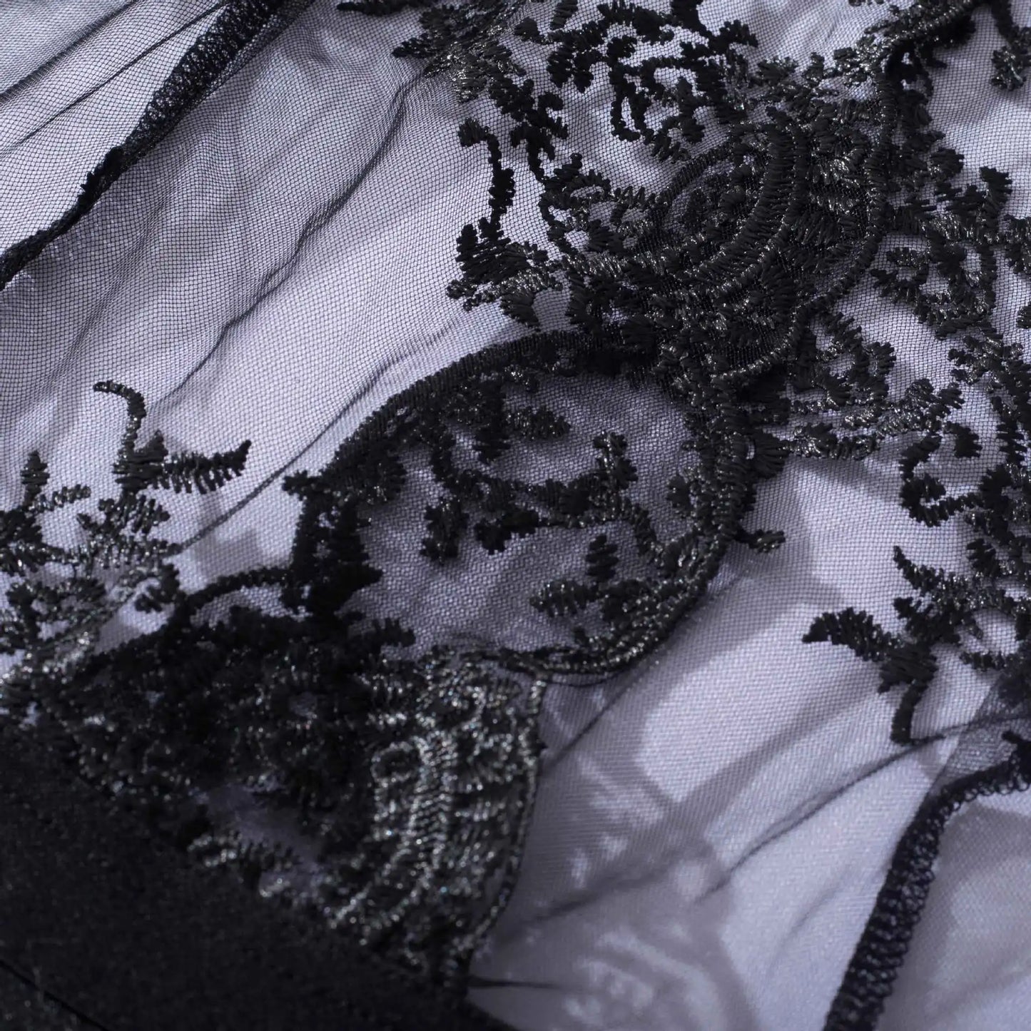 No. 6 Lingerie Set, Delicate Lace Halter with Tie, Attached French Cut Shorts with Key Hole Back