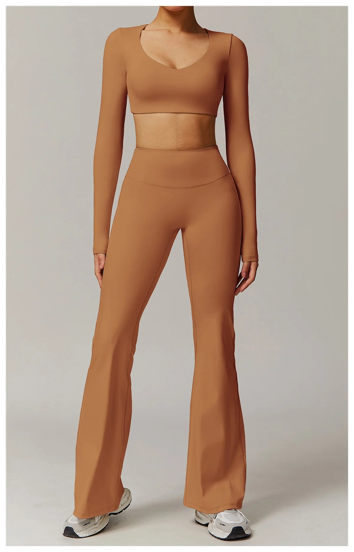 No. 7 Legging, Vintage Bell Flare, Mid Rise Waist, No Front Seam, Ultra Flattering