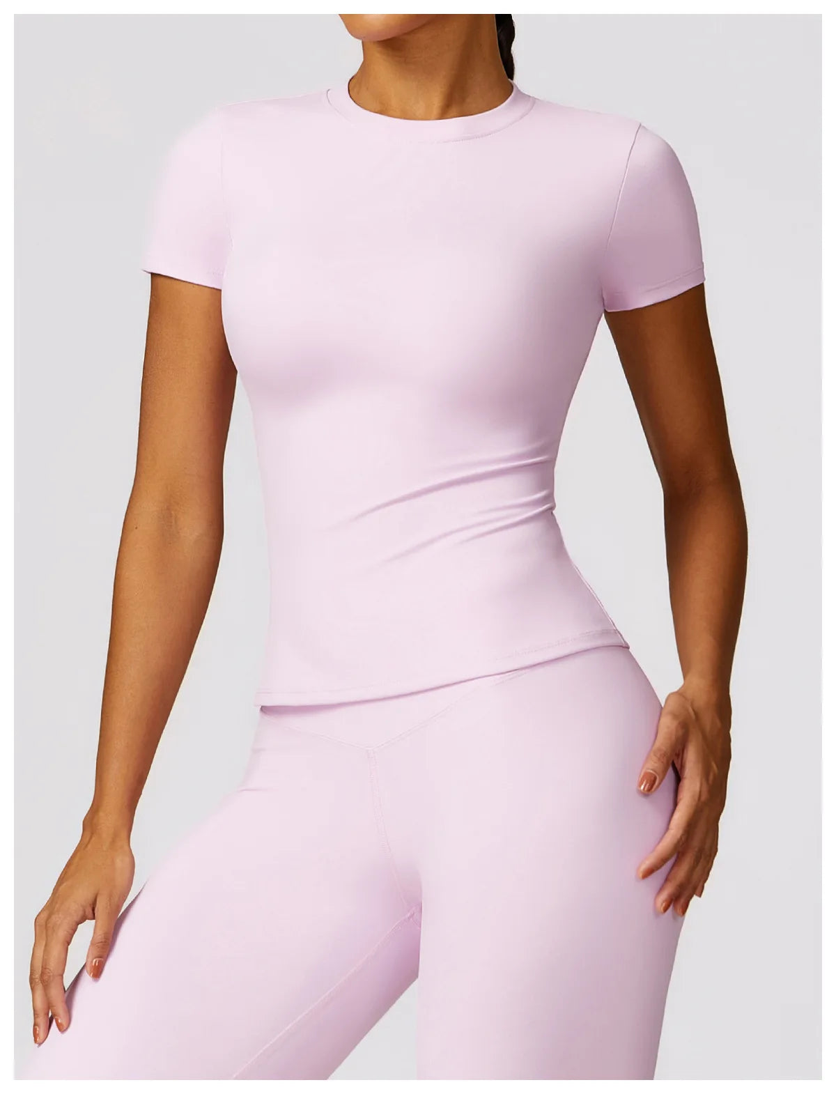 No. 7 Short Sleeve Shirt, Favorite, Running, Light Compression, True Fit, Hip Length