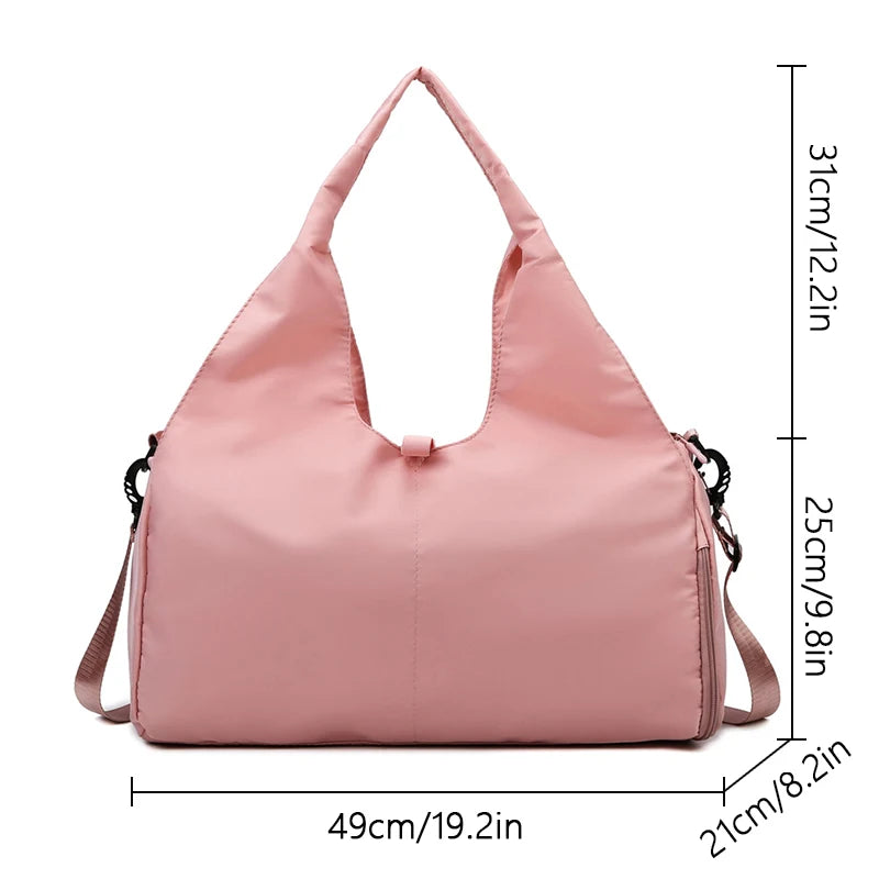 No. 1 Tote, All-In-One Yoga Tote Bag, Dedicated Yoga Mat Holder, Roomy Interior, Separate Shoe Compartment, Full Zip Design