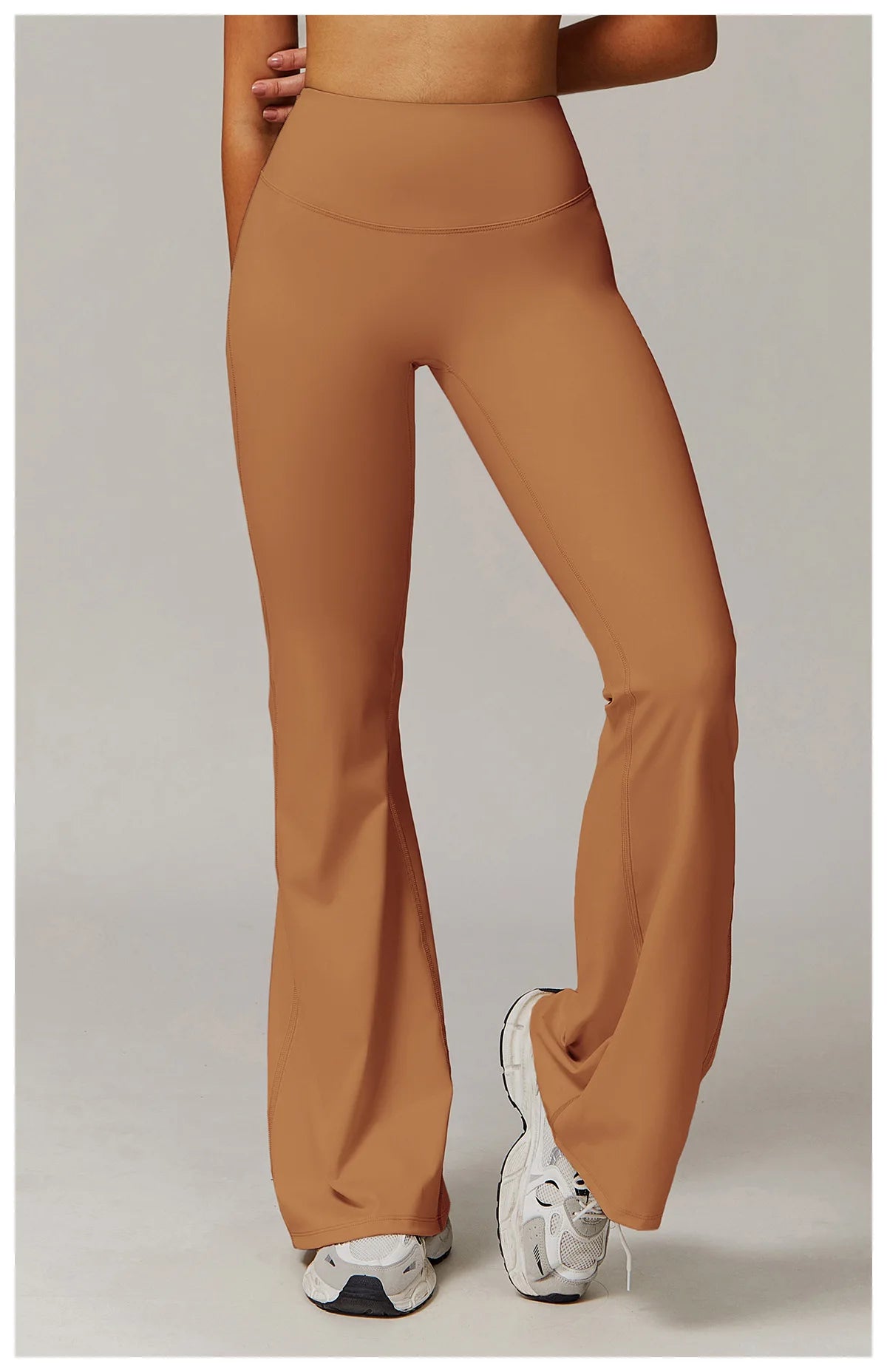 No. 7 Legging, Vintage Bell Flare, Mid Rise Waist, No Front Seam, Ultra Flattering