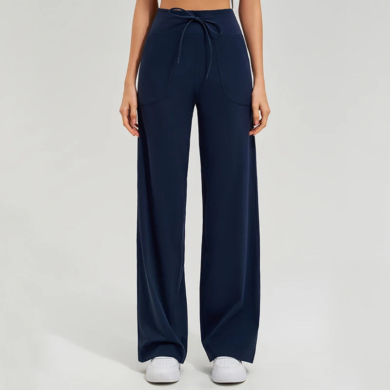No. 5 Loungewear Pant, Super High Waist, Wide Leg, Vintage Flared Trousers