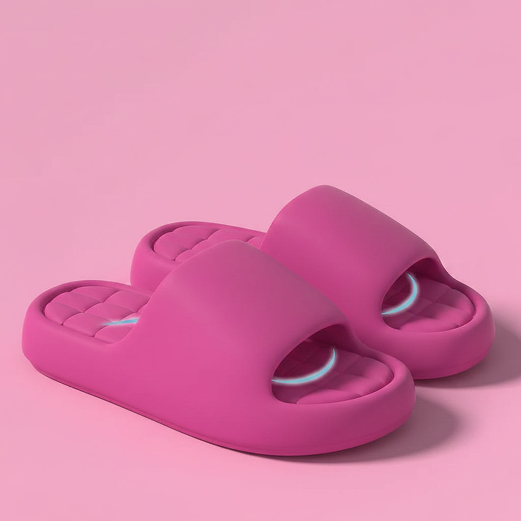 No. 5 Accessory, Recovery Slides, Massaging Soles, Extra Thick Soles