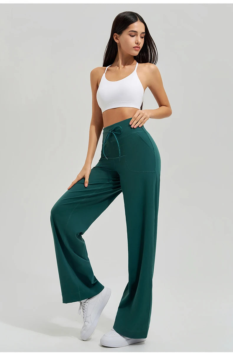 No. 5 Loungewear Pant, Super High Waist, Wide Leg, Vintage Flared Trousers