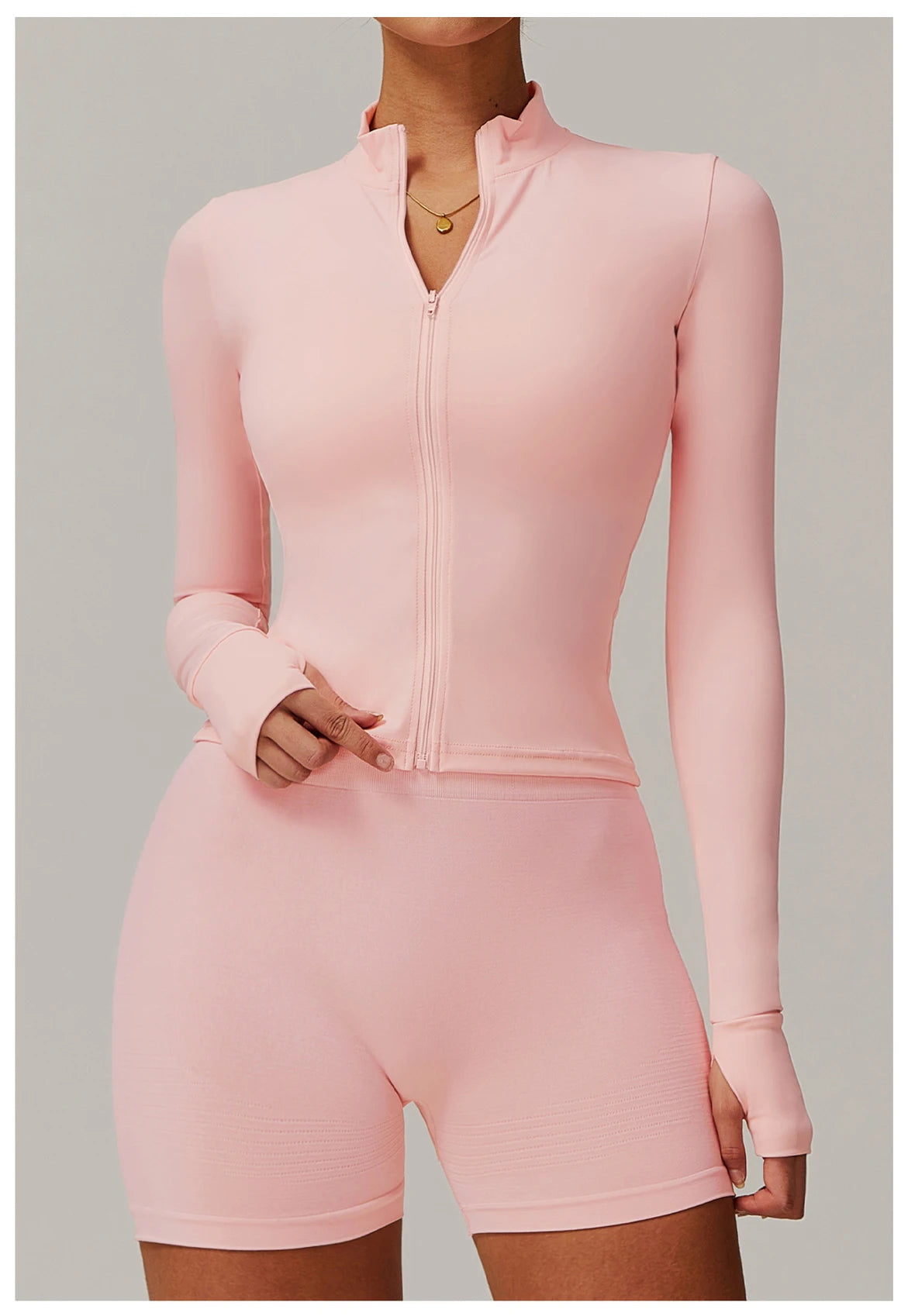 No. 1 Jacket, Yoga, Long Sleeve, Seamless, Smoothing, Butter Feel, Slim Fit