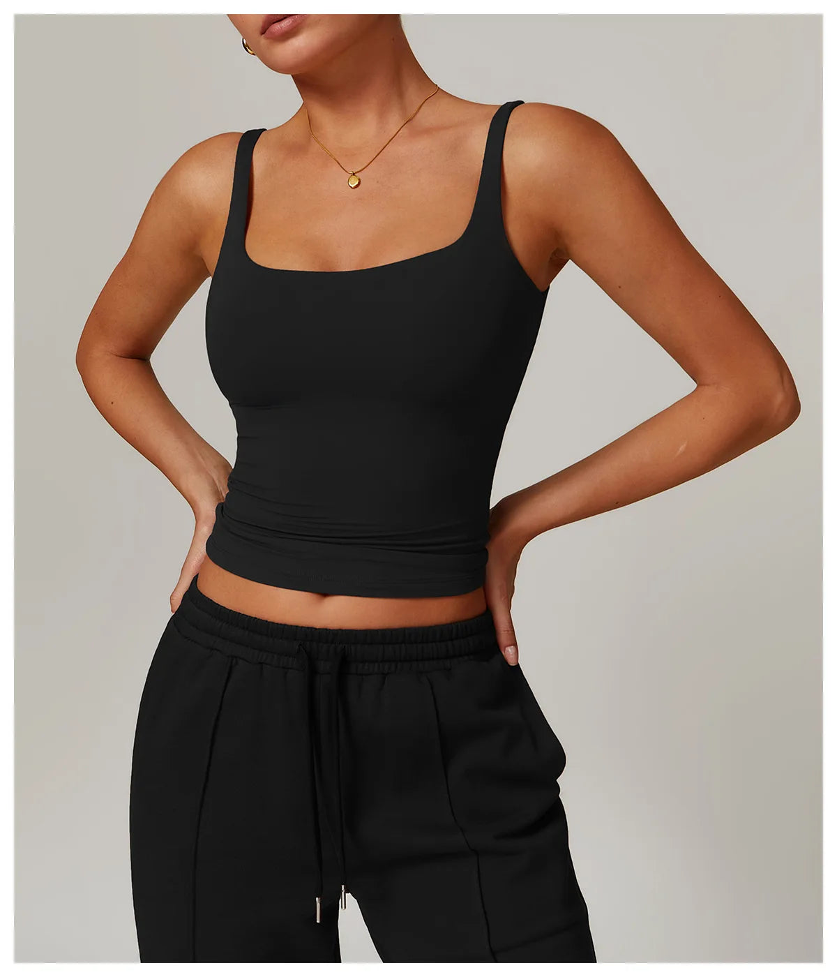 No. 1 Tank Top, Full Coverage, Butter Fabric, Hip Length, Smoothing