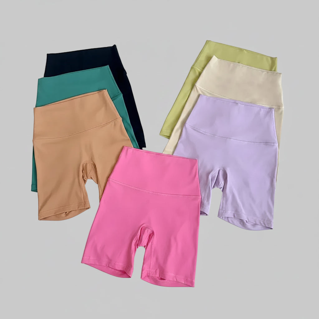 No. 6 Shorts, Second-Skin Buttercore Short, Anti-Camel Toe, Gusseted Inner Seam, Seamless
