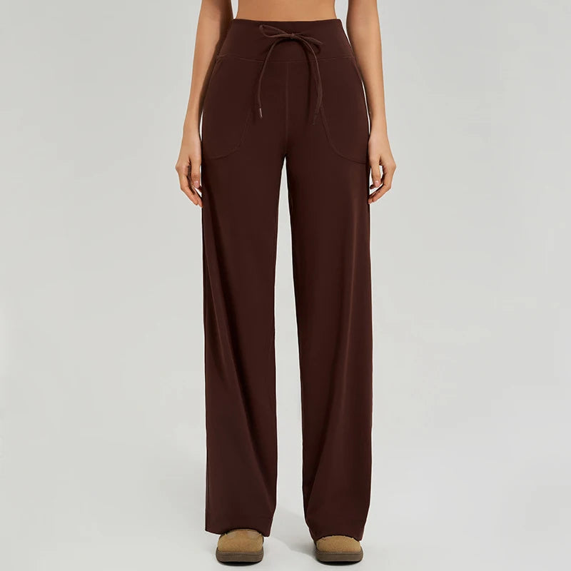 No. 5 Loungewear Pant, Super High Waist, Wide Leg, Vintage Flared Trousers