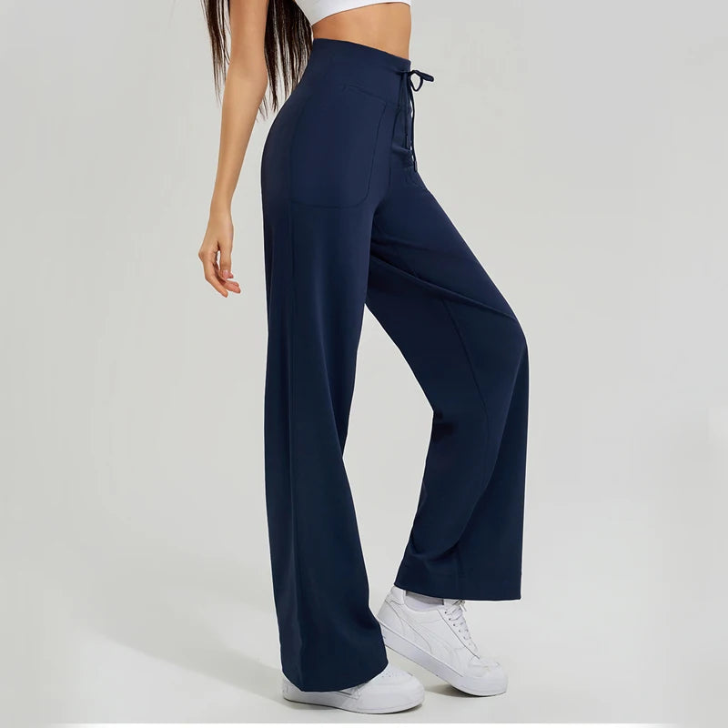 No. 5 Loungewear Pant, Super High Waist, Wide Leg, Vintage Flared Trousers