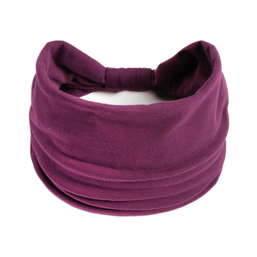 No. 3 Accessory, Wide, Comfort, Headband, Non-Slip, Yoga Knot