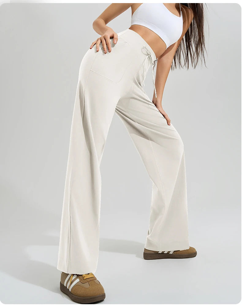No. 5 Loungewear Pant, Super High Waist, Wide Leg, Vintage Flared Trousers