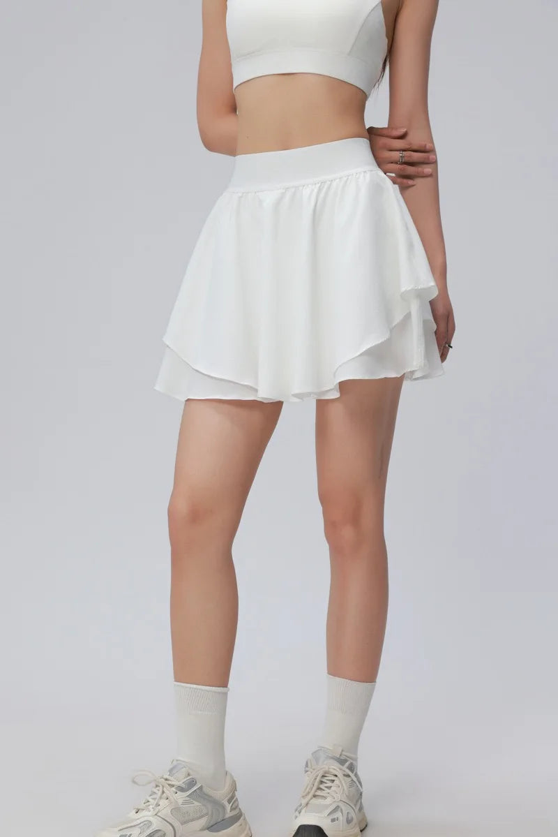 No. 1 Tennis Skirt, High Waisted, Easy Flow, Relaxed, With Under Short and Pocket