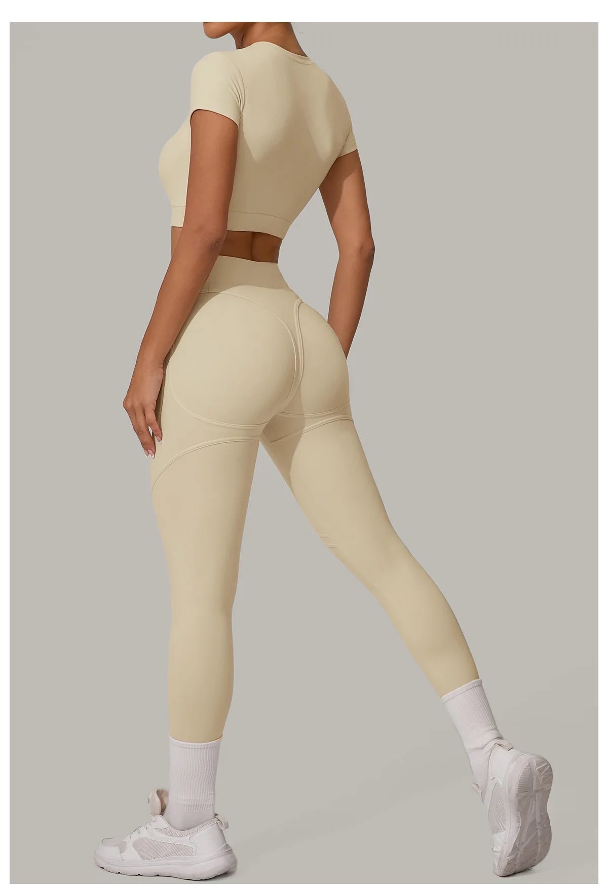 No. 3 Legging, Strategic Compression Seaming Throughout, Firm Compression, Cross Training, Running