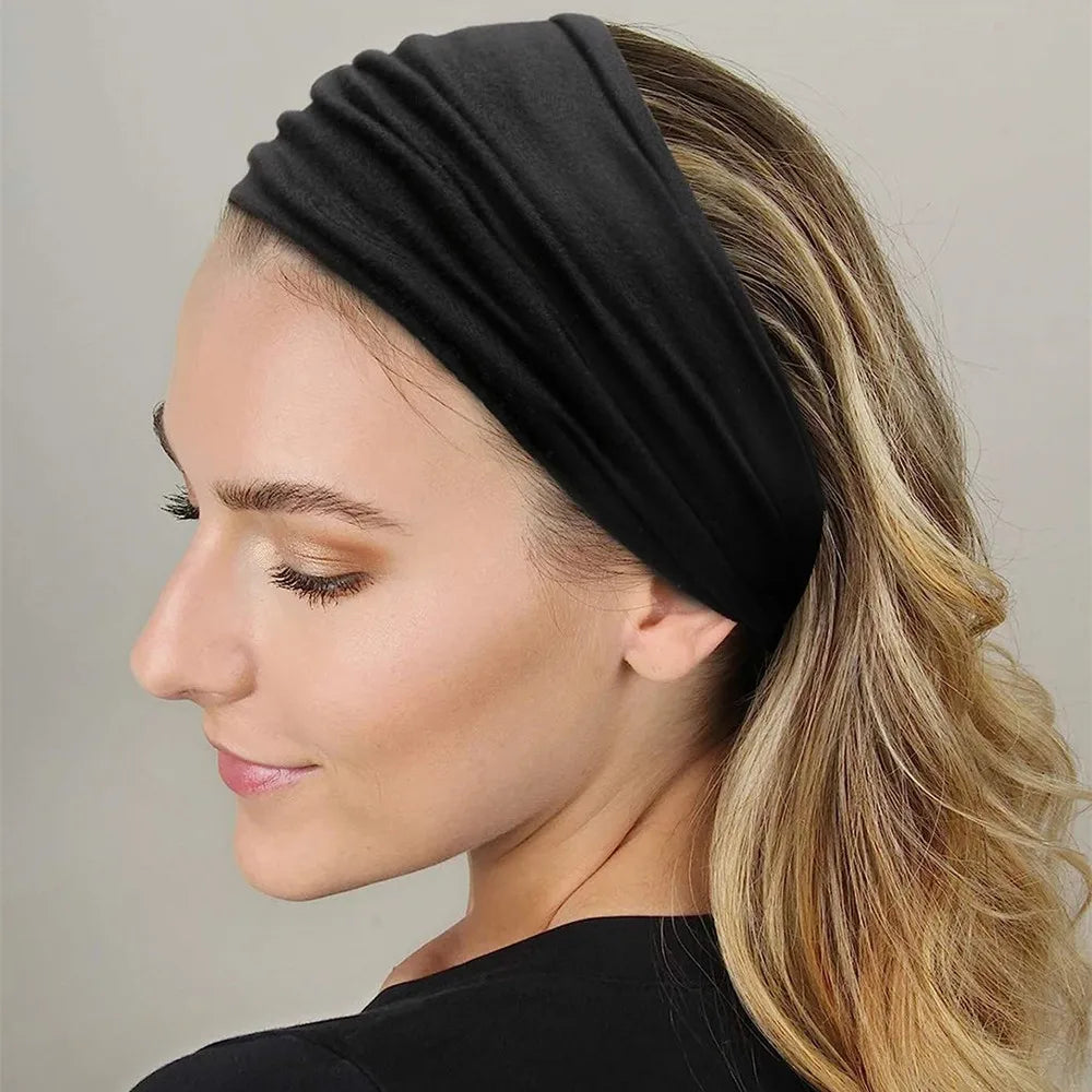 No. 3 Accessory, Wide, Comfort, Headband, Non-Slip, Yoga Knot