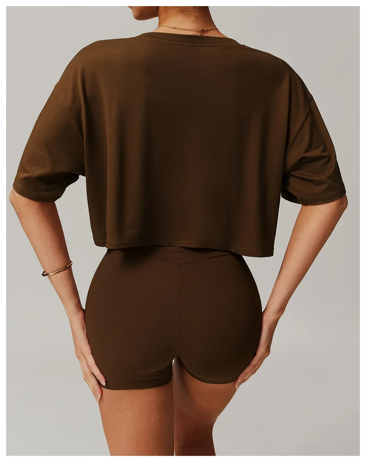 No. 1 Short Sleeve Shirt, Oversized, Crop Top, Relaxed Fit, Soft Essential