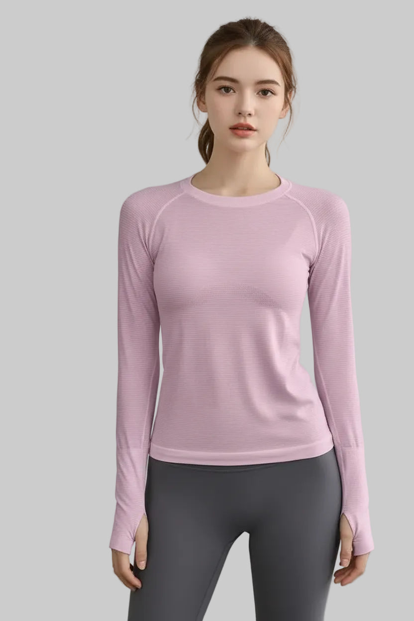 No. 1 Long Sleeve Shirt, Easy, Breezy, Breathable, Summer, Yoga, Pilates