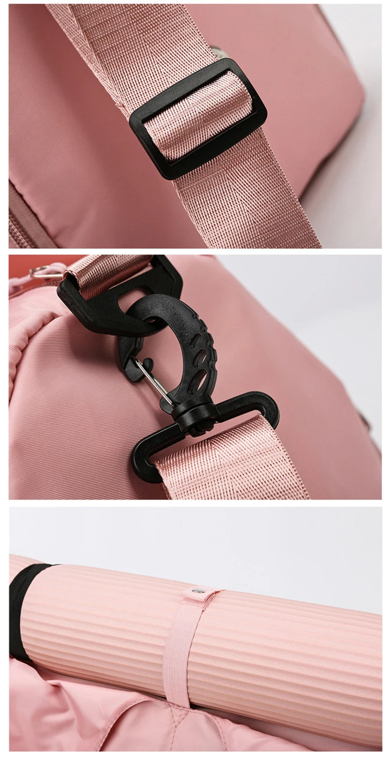 No. 1 Tote, All-In-One Yoga Tote Bag, Dedicated Yoga Mat Holder, Roomy Interior, Separate Shoe Compartment, Full Zip Design