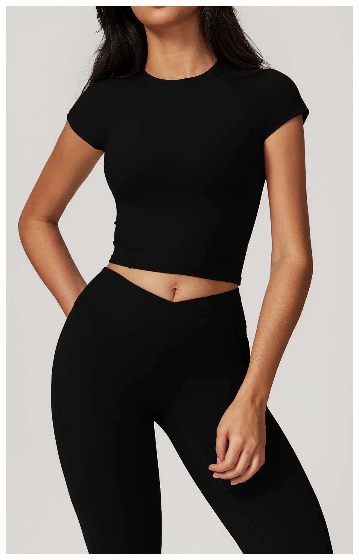No. 4 Short Sleeve Shirt, Baby Doll Trainer With Hour Glass Piping, Hip Grazing Length, Slim Fit