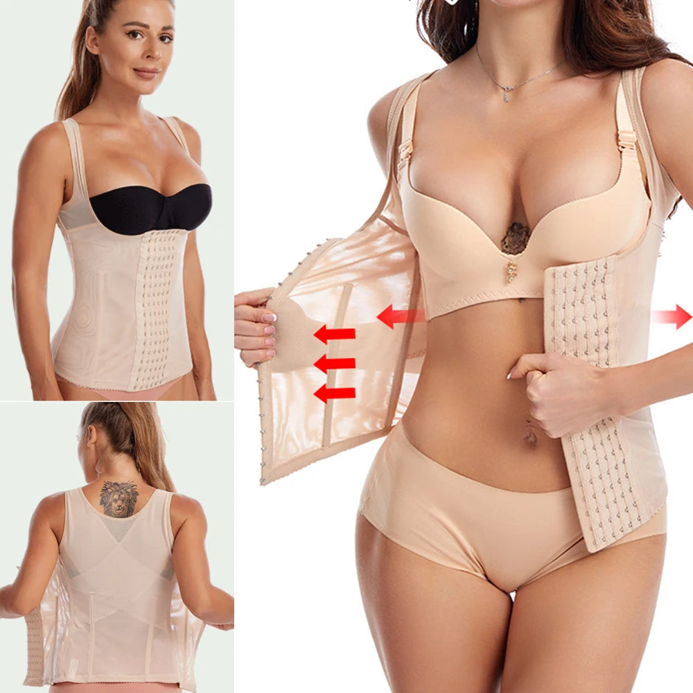 No. 8 Shape Wear, Corset Top, Open Bust, Firm Compression, Extended Sizes Available