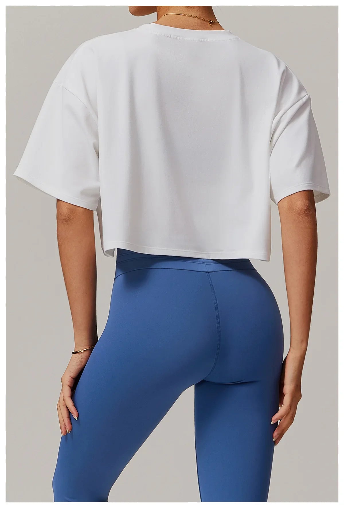 No. 1 Short Sleeve Shirt, Oversized, Crop Top, Relaxed Fit, Soft Essential