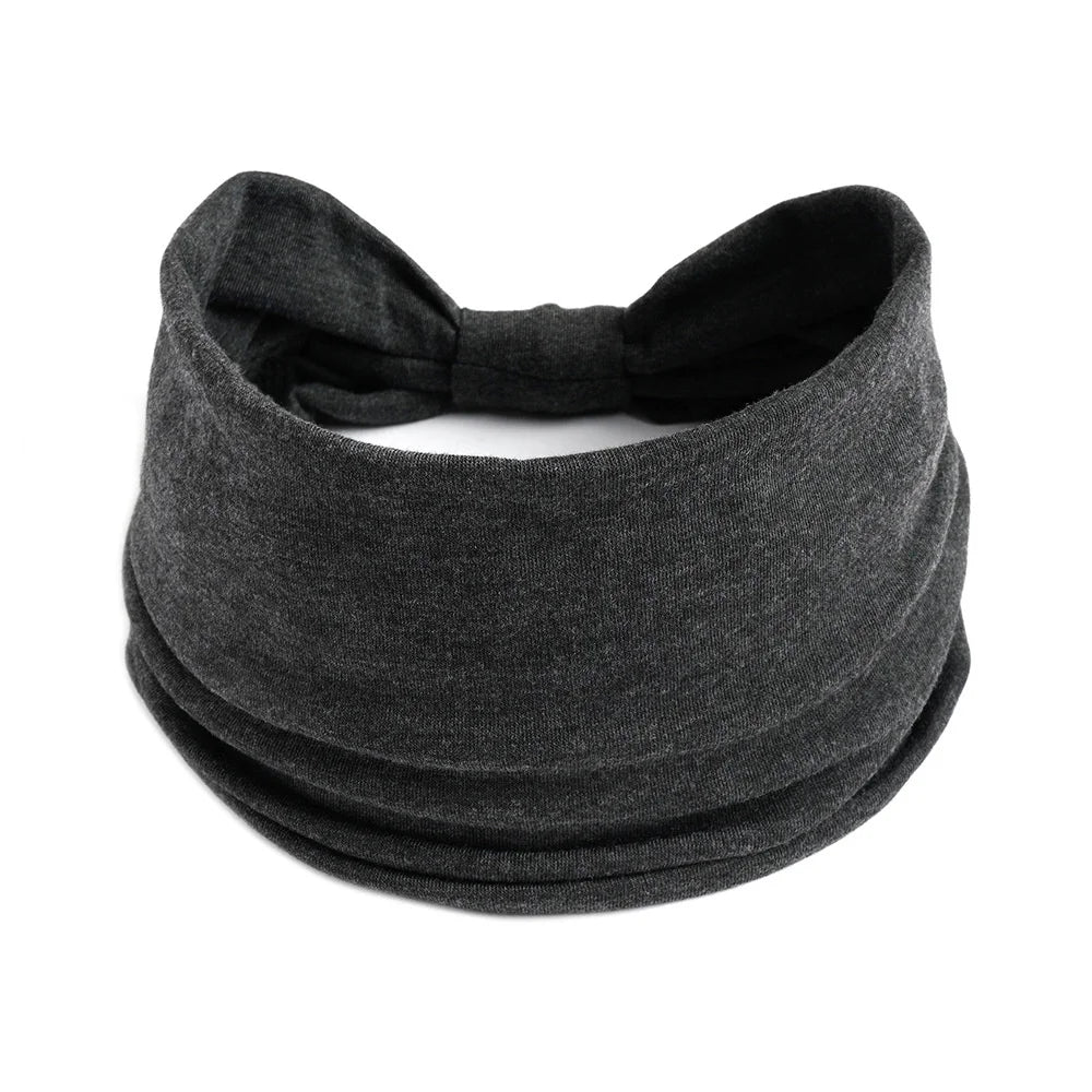 No. 3 Accessory, Wide, Comfort, Headband, Non-Slip, Yoga Knot