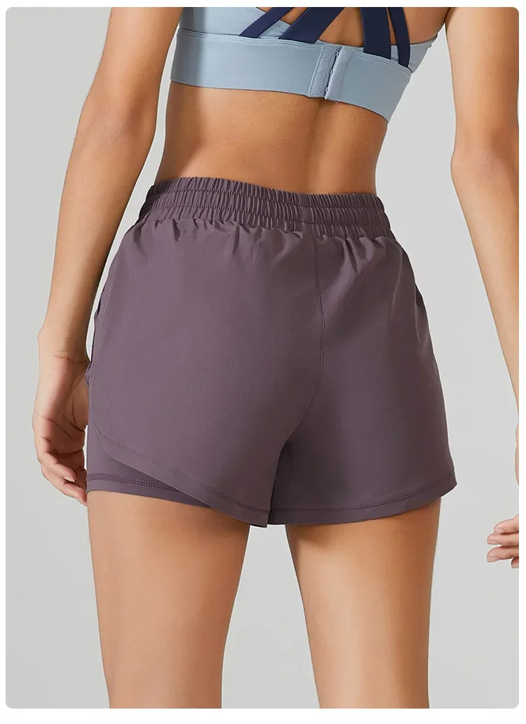 No. 5 Shorts, Athletic, Dry Fit, Lined, Under Shorts With Pocket, Draw String
