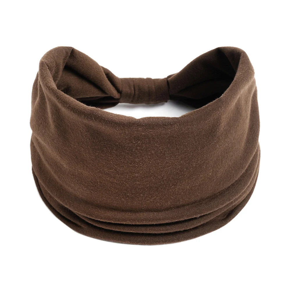 No. 3 Accessory, Wide, Comfort, Headband, Non-Slip, Yoga Knot