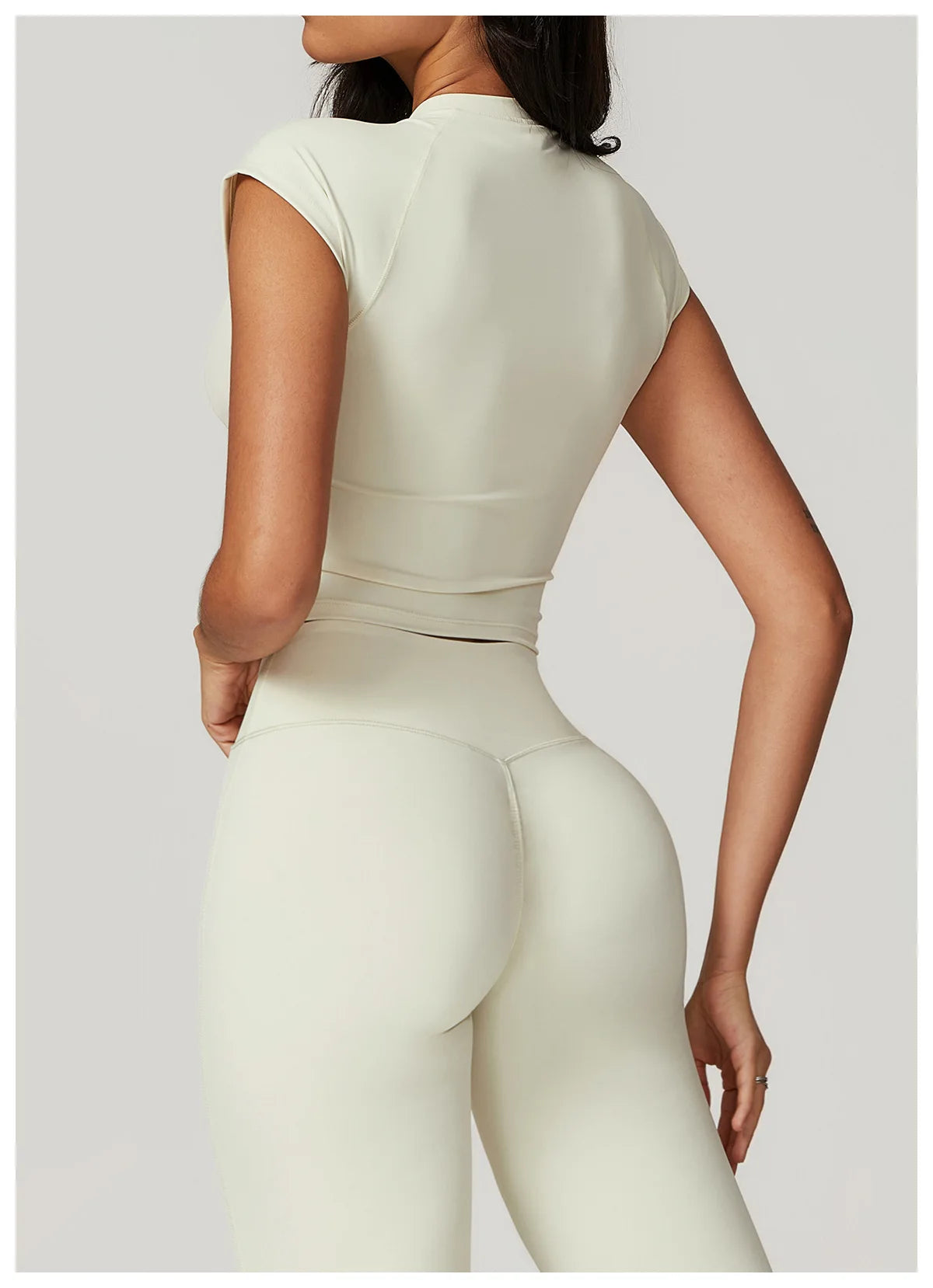 No. 4 Short Sleeve Shirt, Baby Doll Trainer With Hour Glass Piping, Hip Grazing Length, Slim Fit