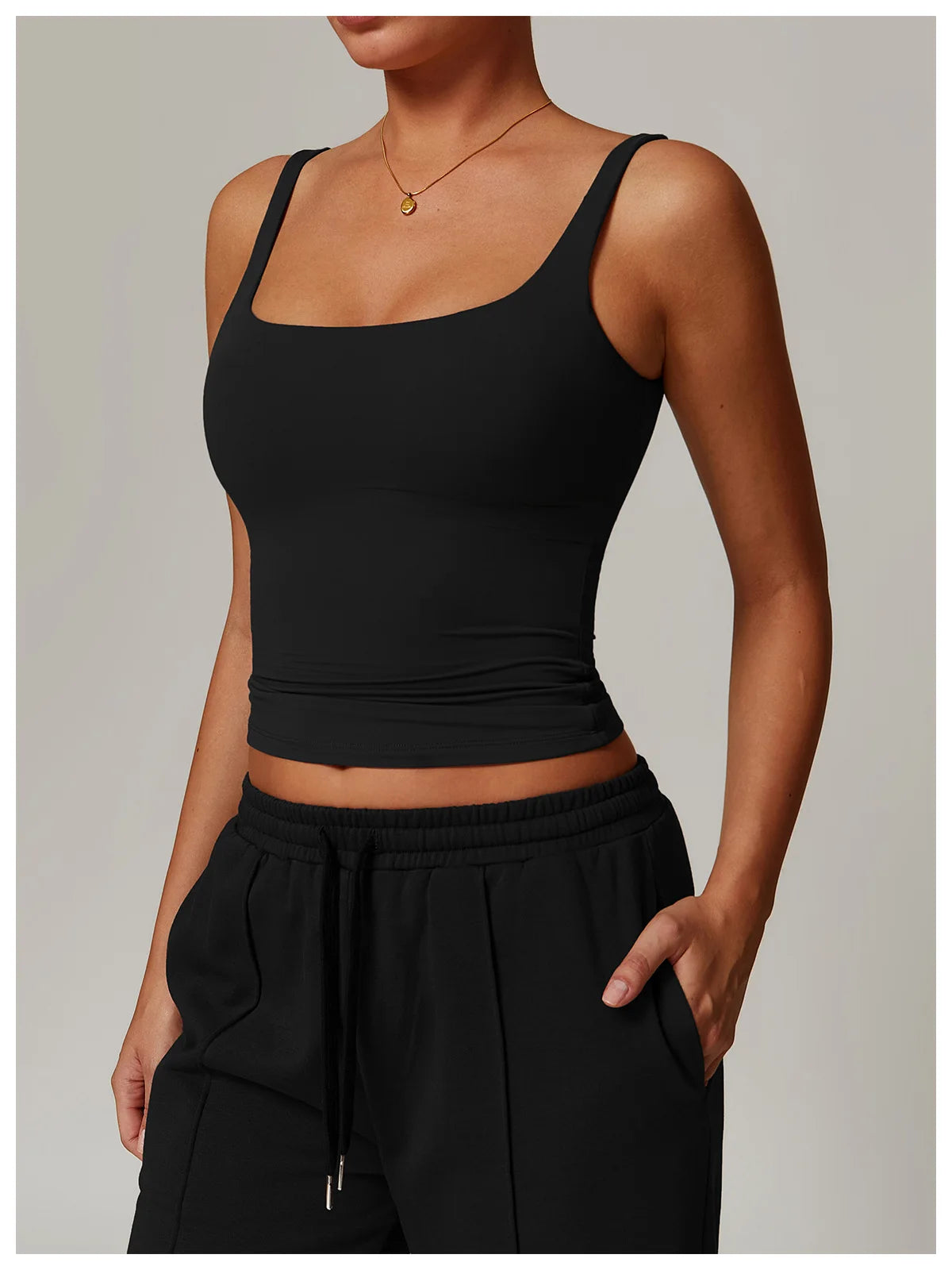 No. 1 Tank Top, Full Coverage, Butter Fabric, Hip Length, Smoothing