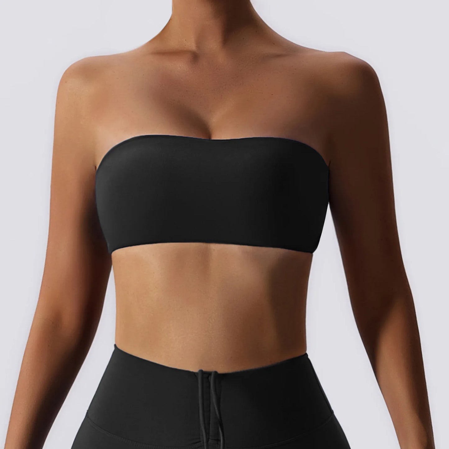 No. 3 Sports Bra, Strapless Bandeau, True Fit, Built in Padding