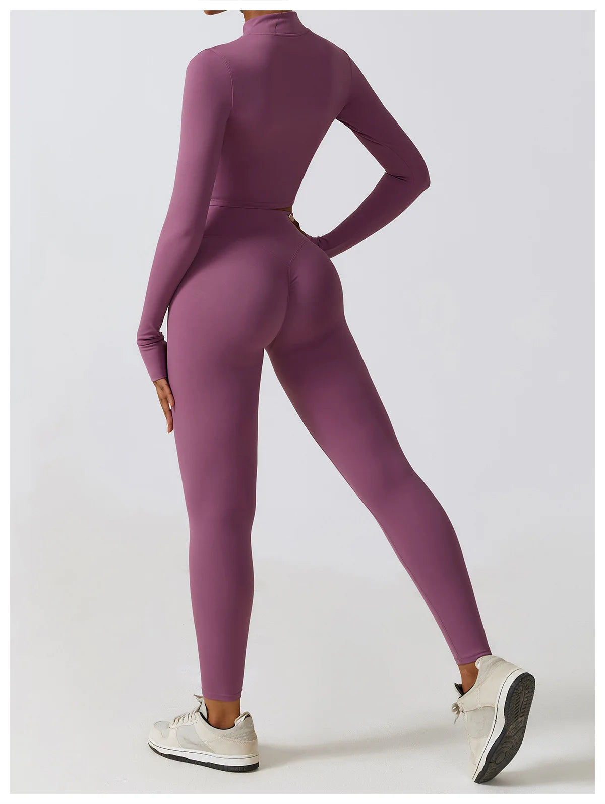 No. 2 Jacket, Super Cropped, Piping Along Curves, Slim Fit, Full Zip