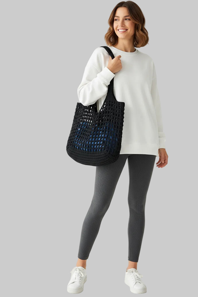 No. 6 Tote, Soft, Flexible, Slouchy Silhouette, Lightweight, Roomy for Daily Essentials