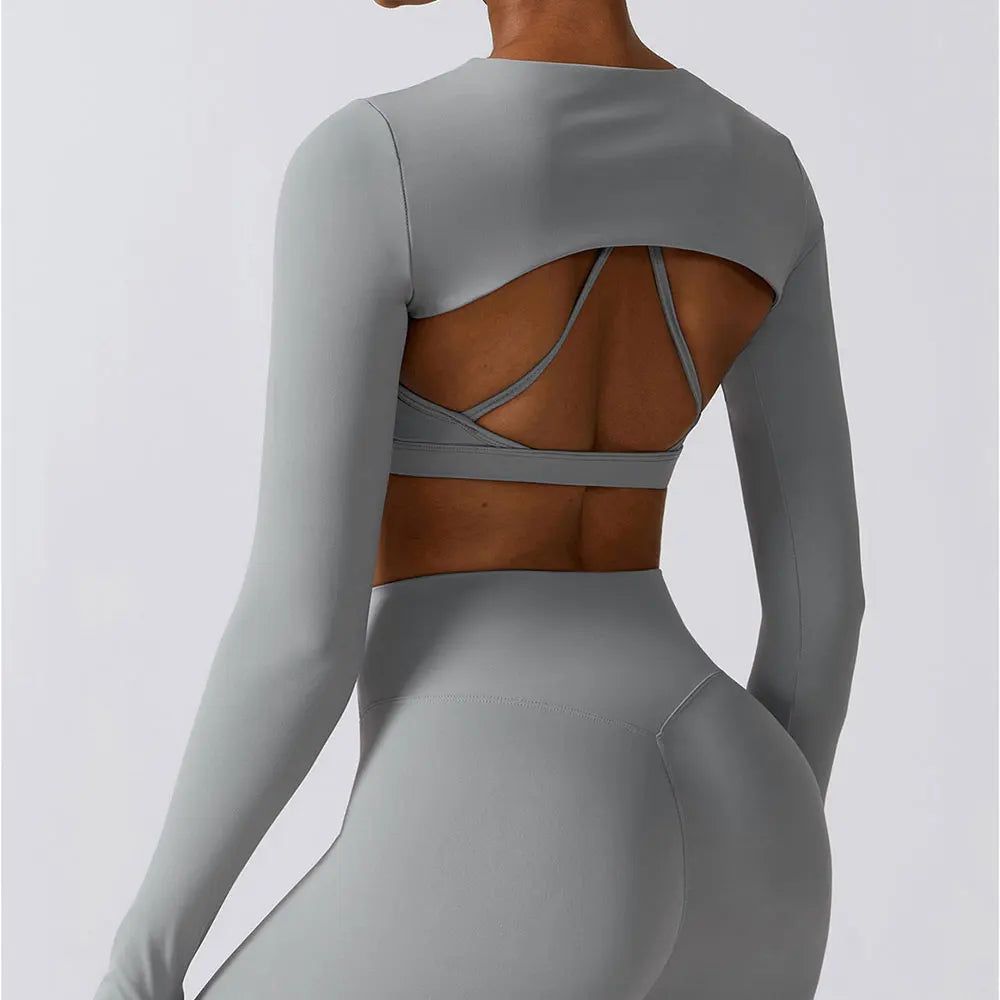 No. 1 Accessory, Long Sleeve, Yoga, Shrug, Dry Fit, Cover Up, 4 Way Stretch