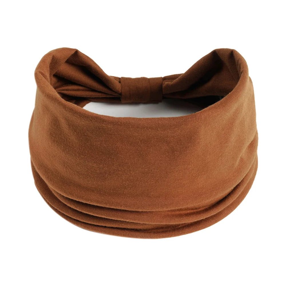 No. 3 Accessory, Wide, Comfort, Headband, Non-Slip, Yoga Knot