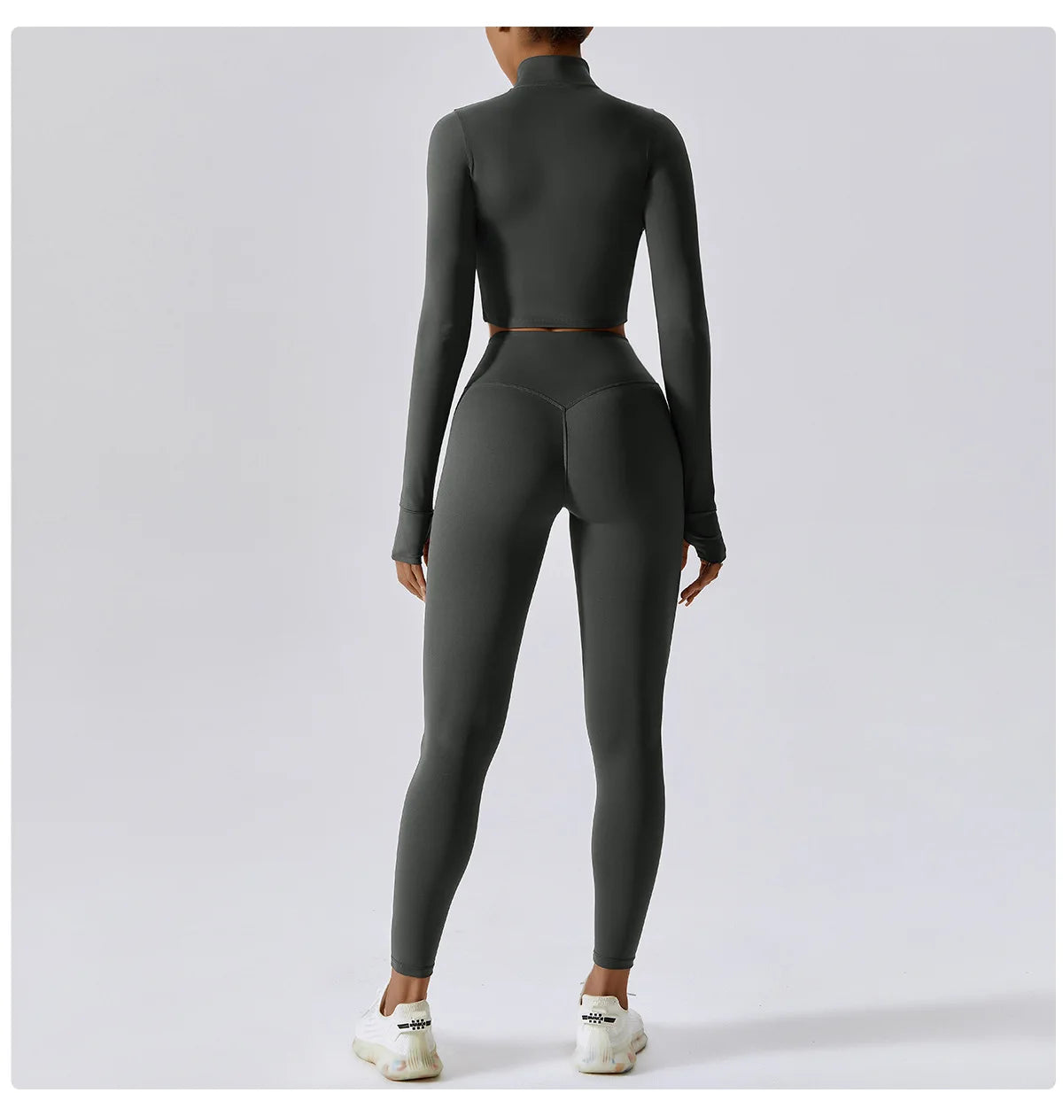 No. 2 Jacket, Super Cropped, Piping Along Curves, Slim Fit, Full Zip
