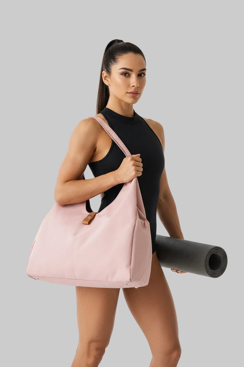 No. 2 Tote, Carry All, Full Zip, Separate Ventilated Shoe Compartment, Yoga Mat Holder
