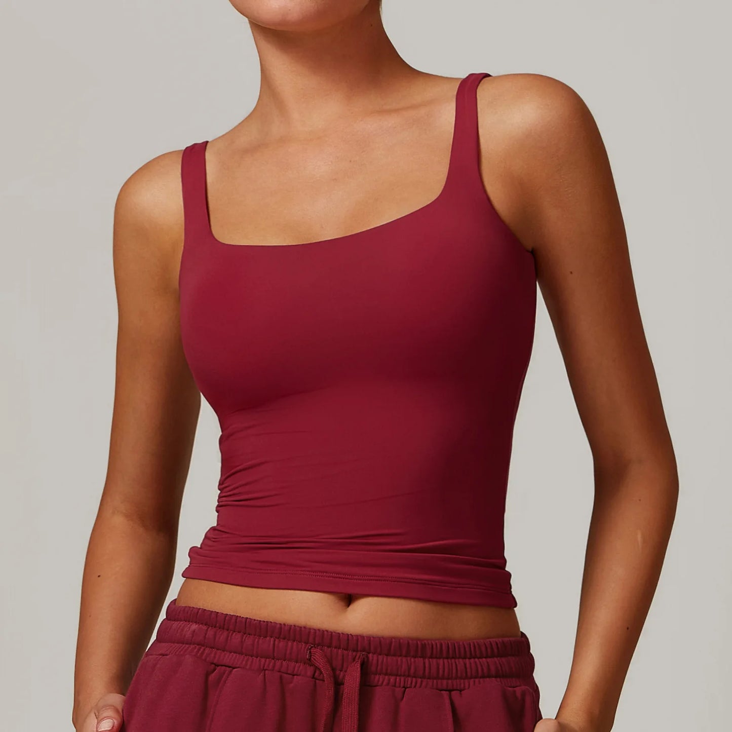 No. 1 Tank Top, Full Coverage, Butter Fabric, Hip Length, Smoothing