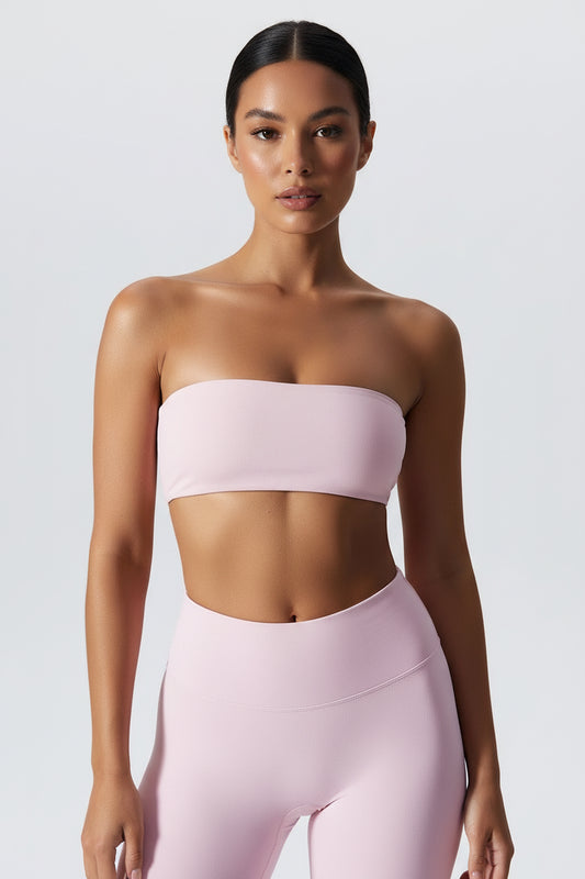 No. 3 Sports Bra, Strapless Bandeau, True Fit, Built in Padding