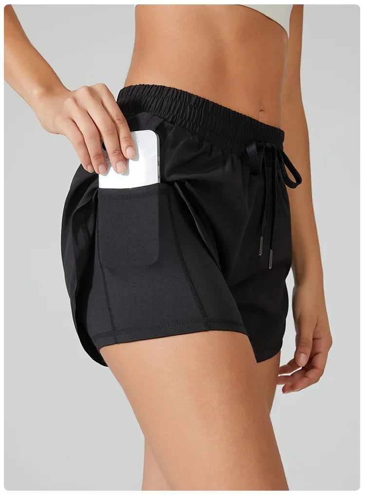 No. 5 Shorts, Athletic, Dry Fit, Lined, Under Shorts With Pocket, Draw String