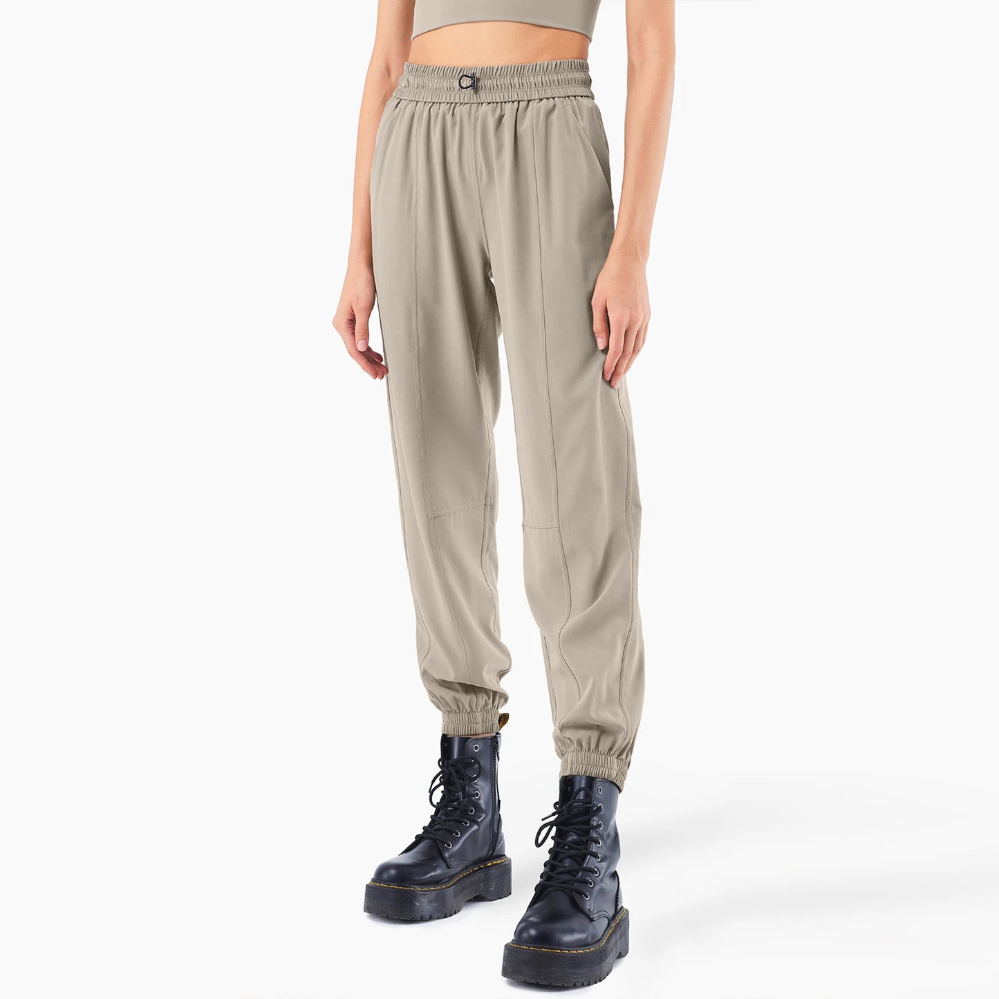 No. 6 Loungewear Pant, High Waisted, Studio Pant, Draw String, Joggers