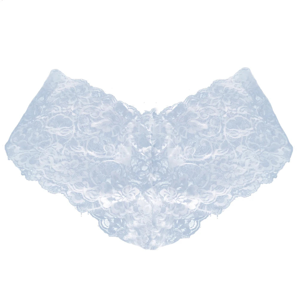 No. 1 Lingerie Panty, French Lace, High Cut, Boy Short, Plus Sizes Available