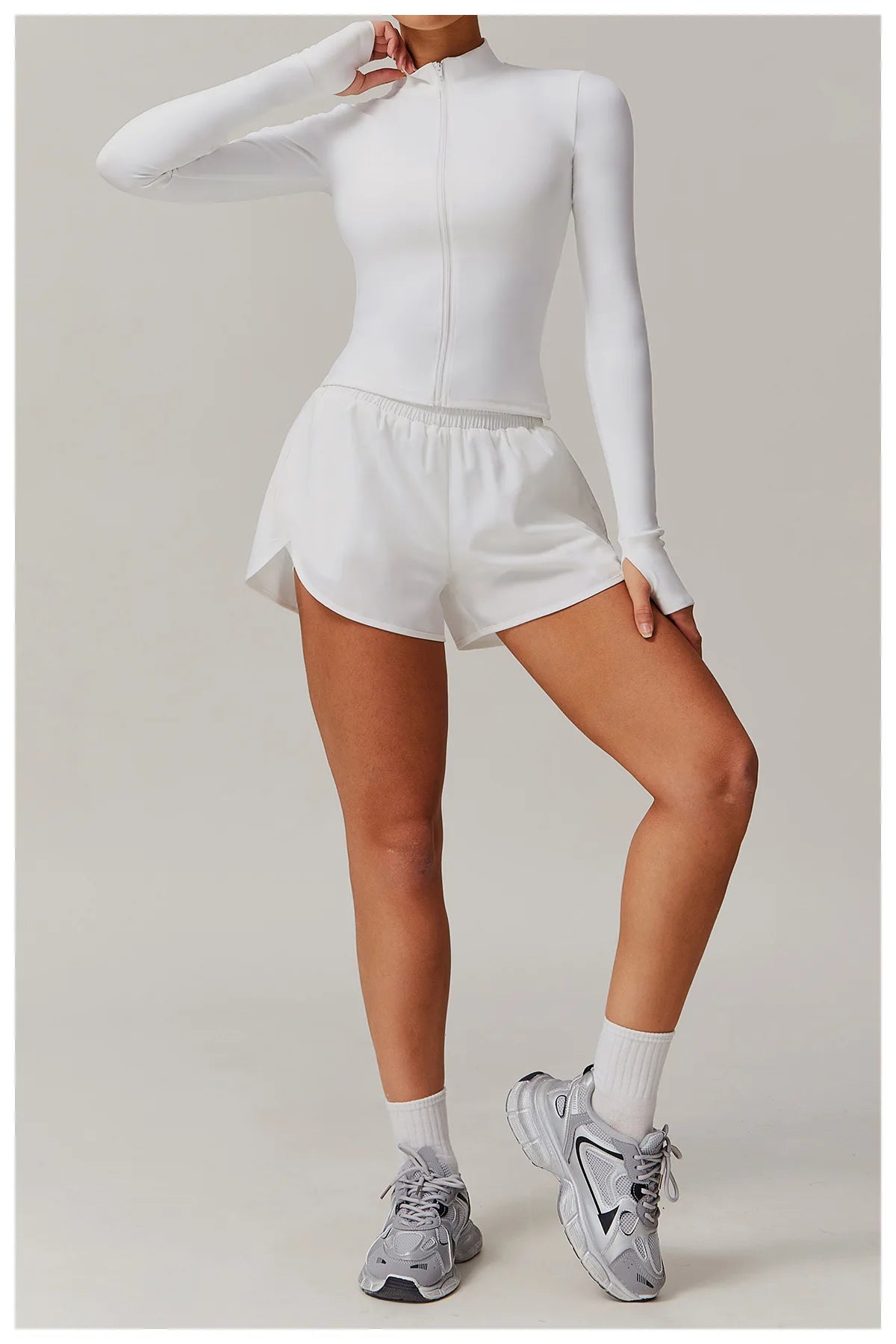 No. 1 Jacket, Yoga, Long Sleeve, Seamless, Smoothing, Butter Feel, Slim Fit