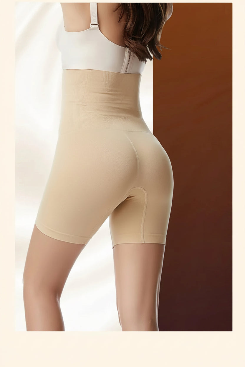 No. 4 Shape Wear, High Waist, Seamless, Rear Lifting, Mid Thigh Shorts, Extended Sizes Available