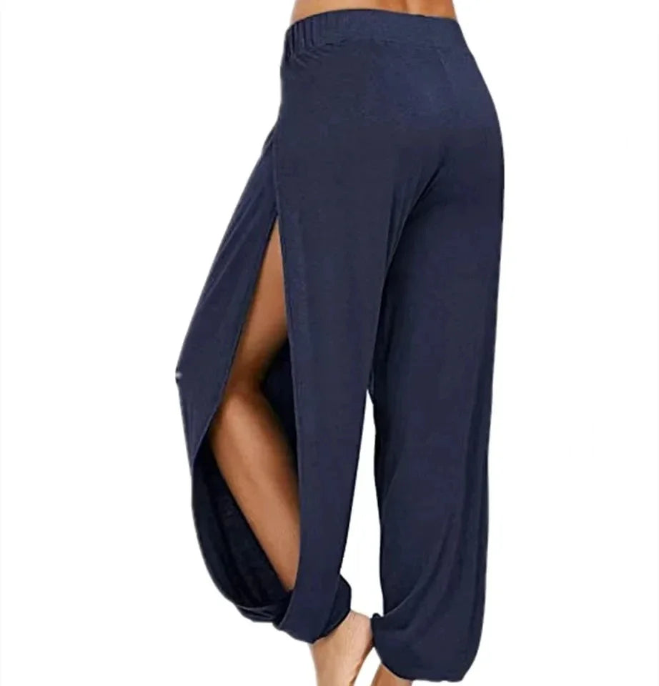 No. 2 Loungewear Pant, Breezy, Open Palazzo Jogger, Mid Rise, Free Moving, Yoga